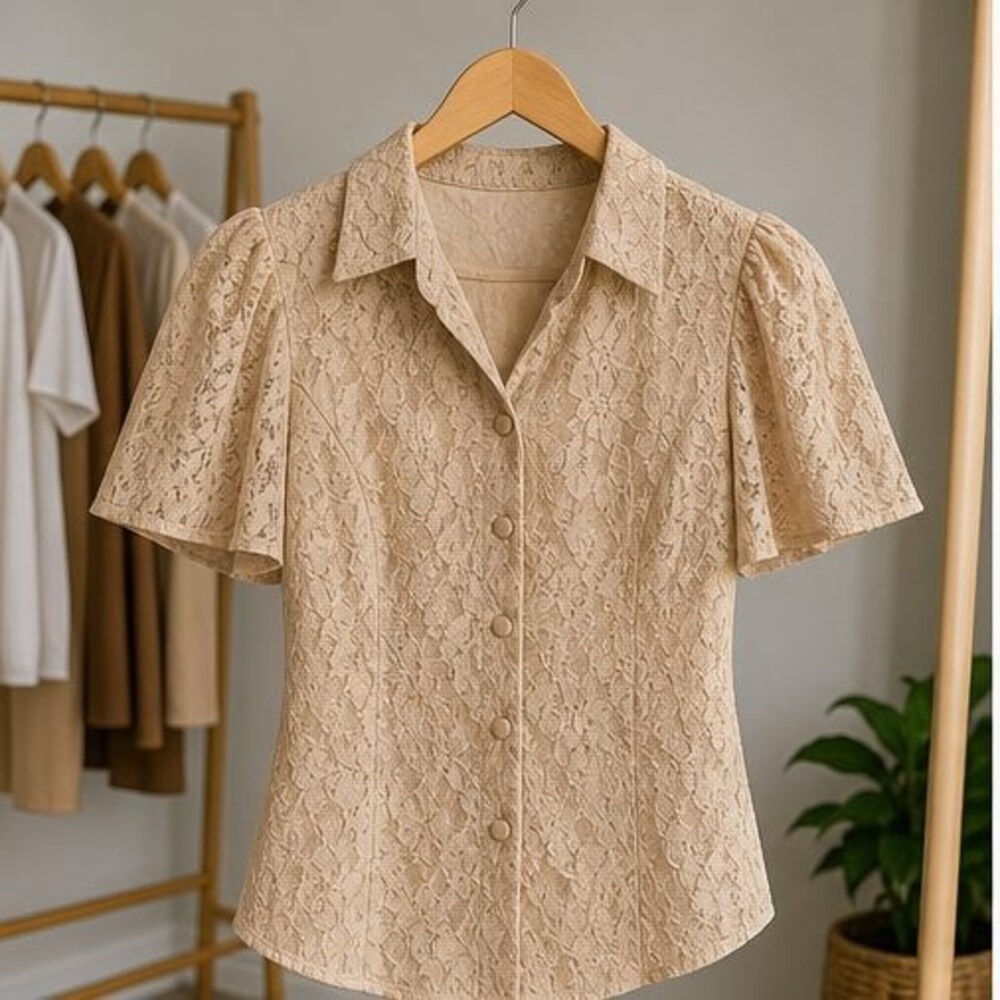 Sand Wrap Blouse